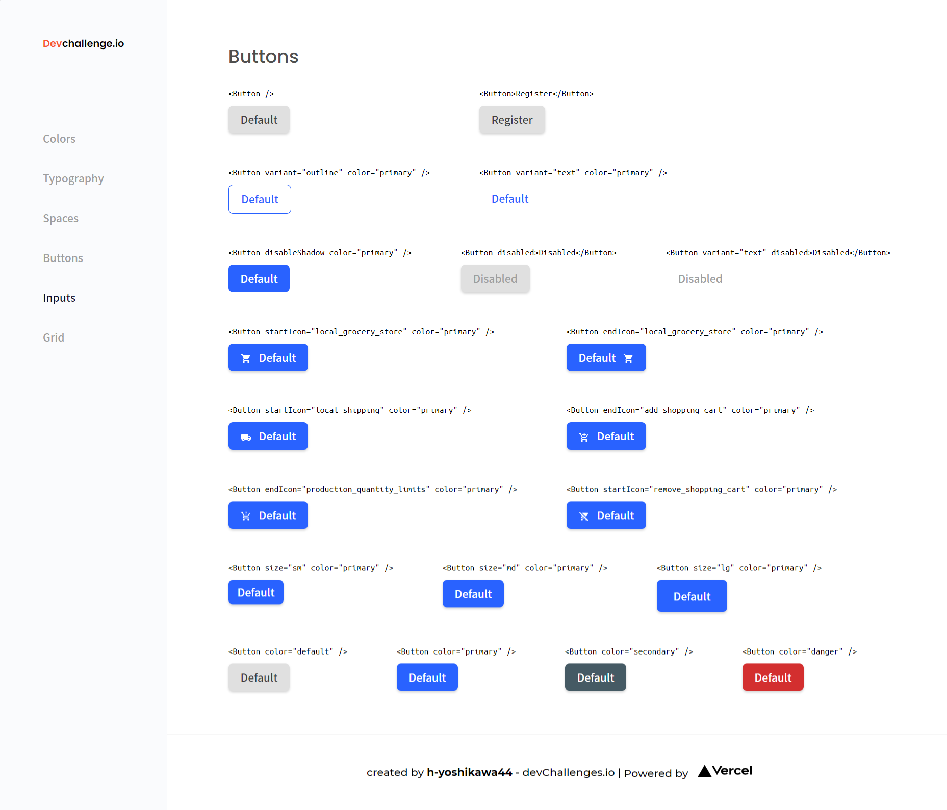 Button component